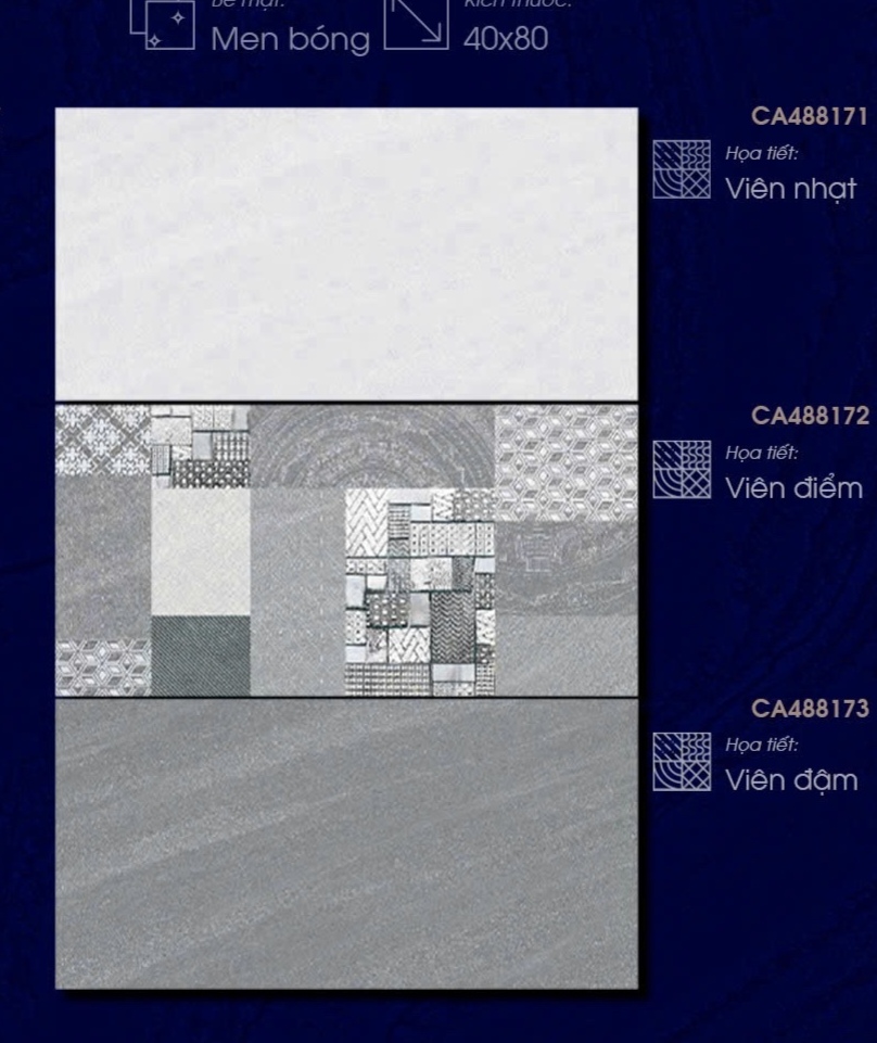 Gạch ốp tường 40x80cm-5409