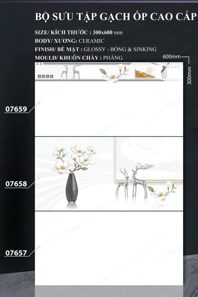 Gạch ốp tường 30x60cm-5429