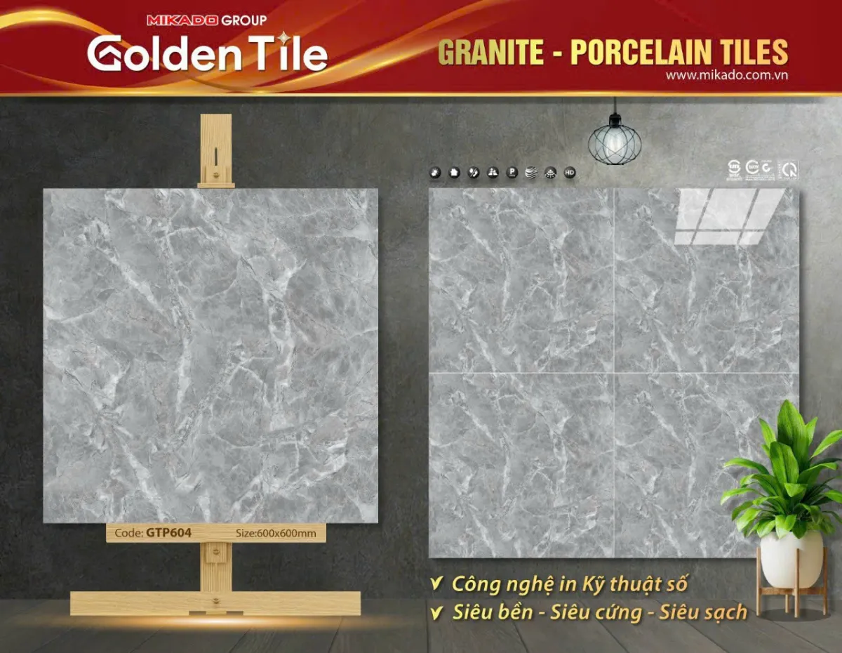 Gạch ốp lát 60x60cm Mikado-5517