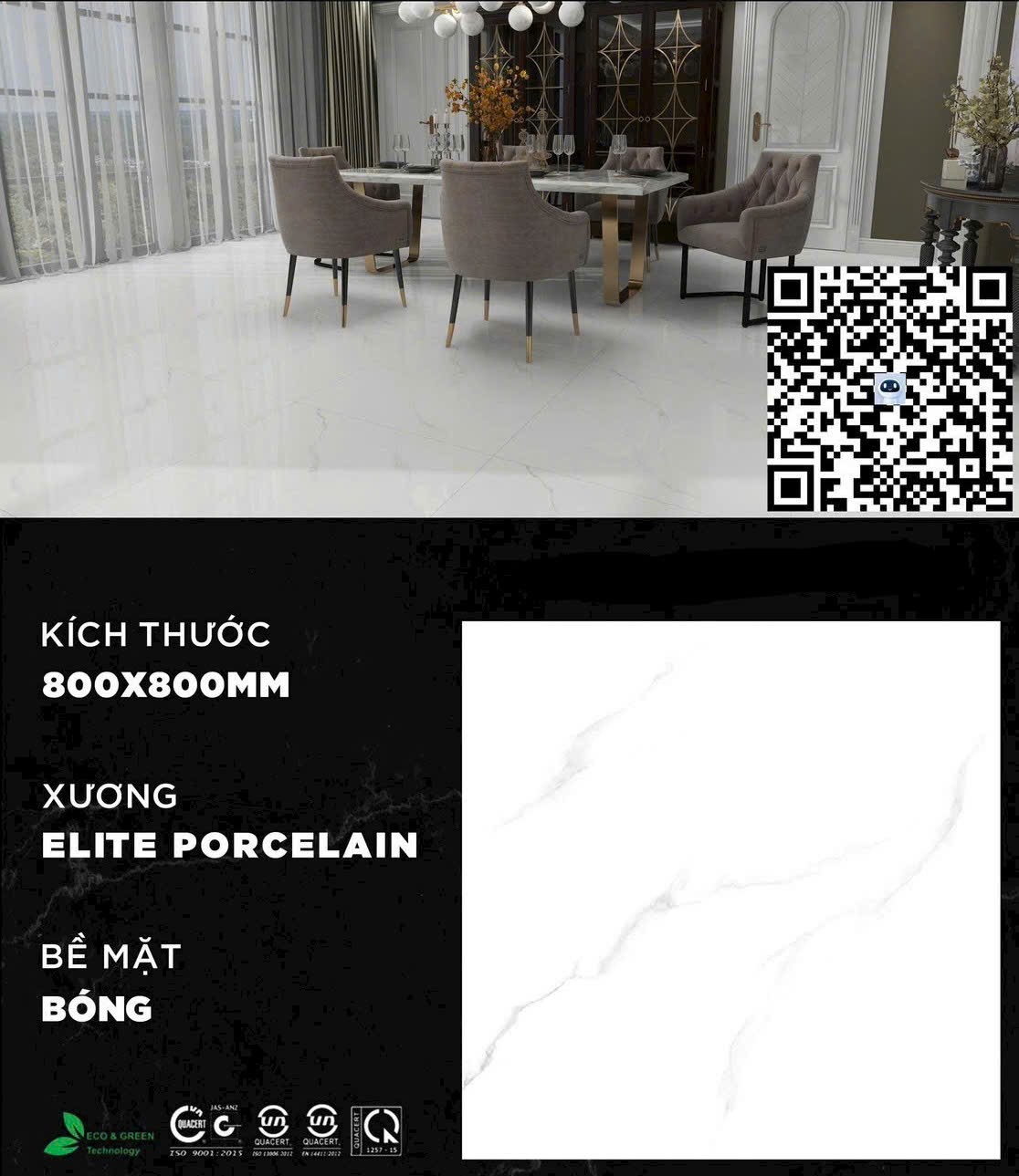 Gạch ốp lát 80x80cm -5634