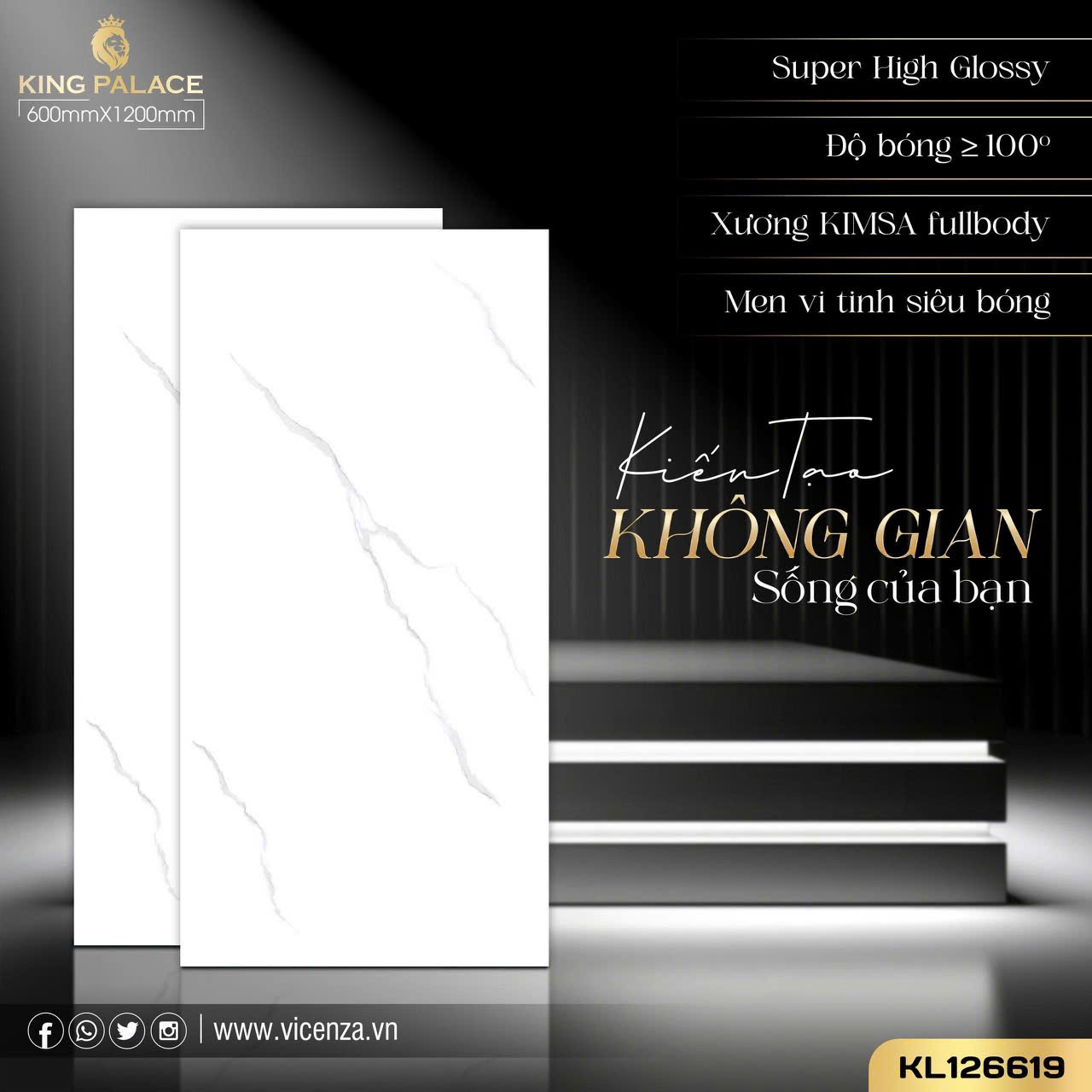 Gạch Lát Nền 60x120cm -5675