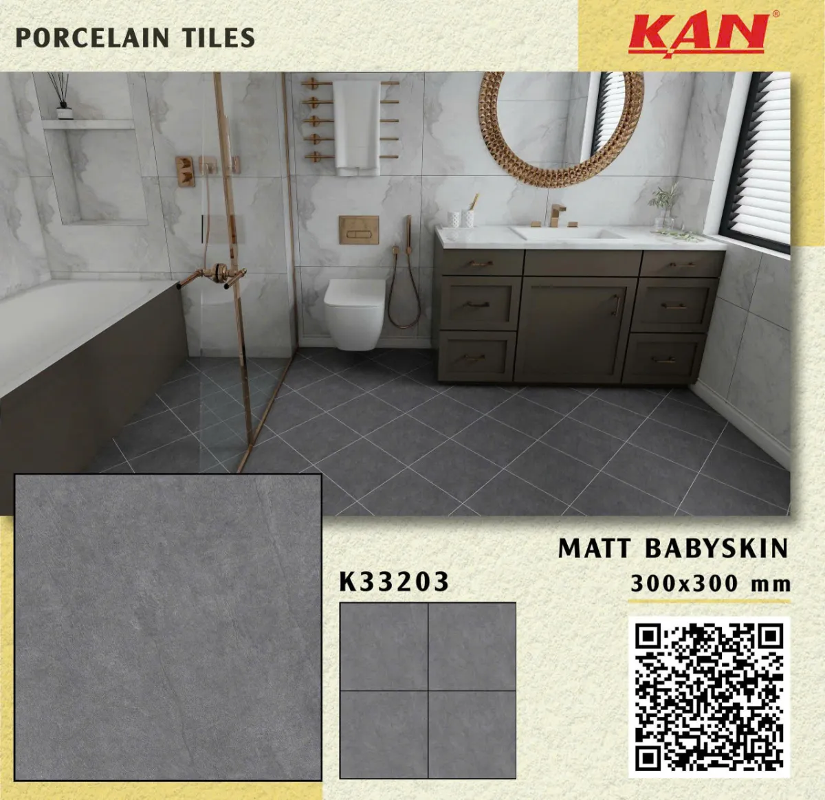 Gạch Lát Nền 30x30cm -5109