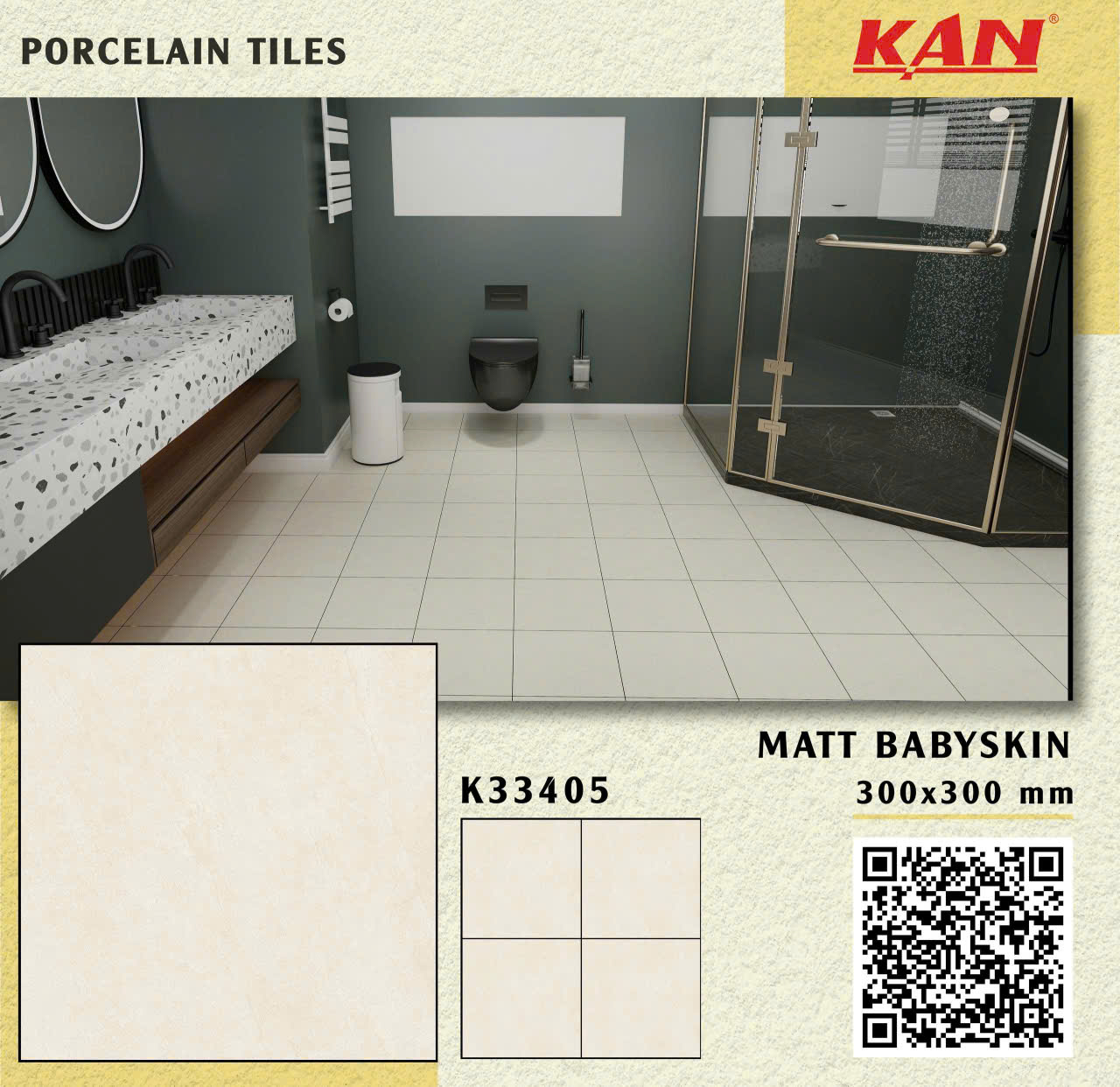 Gạch Lát Nền 30x30cm -5111