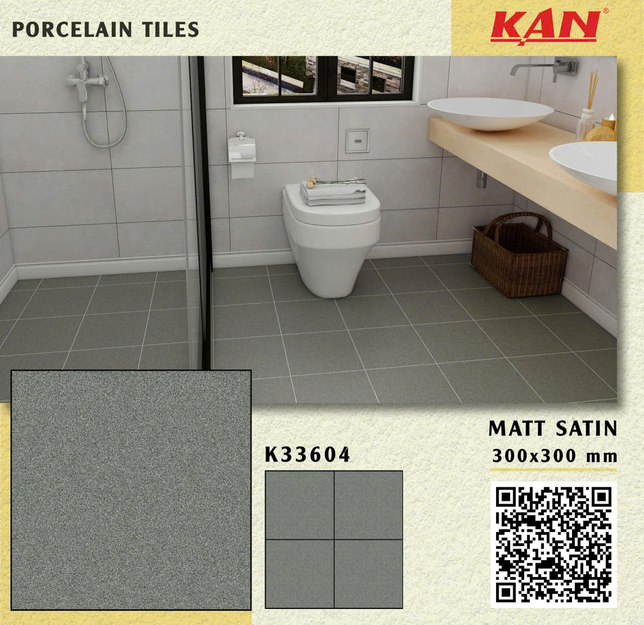 Gạch Lát Nền 30x30cm -5100