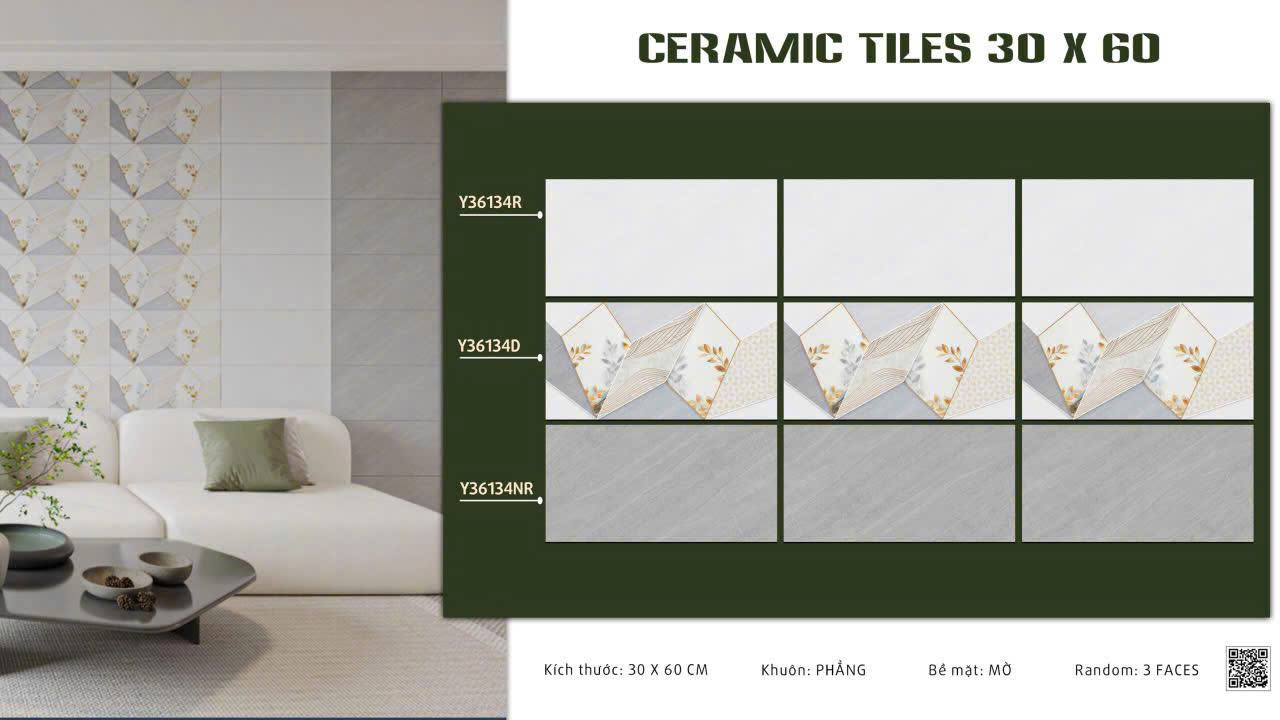 Gạch Ôp Tường 30x60cm thân-5711