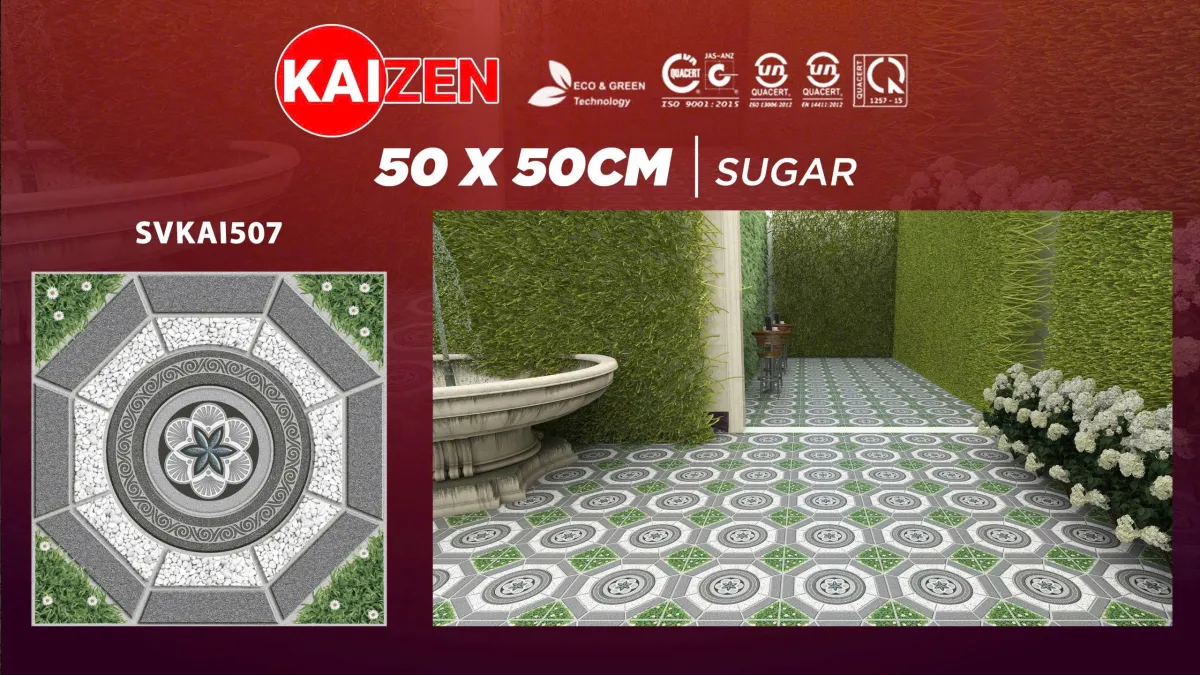 Gạch Lát Sân Vườn 50x50cm -4985