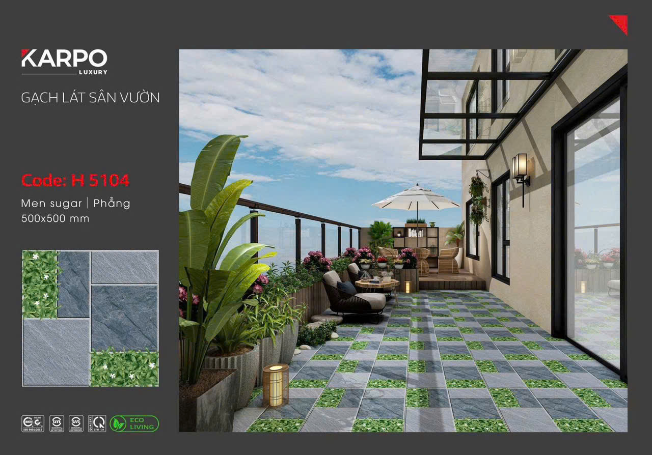 Gạch Sân Vườn 50x50cm -4989