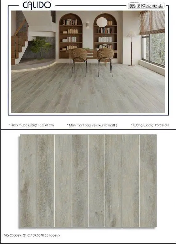 Gạch Giả Gỗ 15x90cm 5548-5850