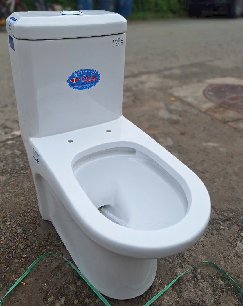 Bồn cầu liền khối giá rẻ-2858