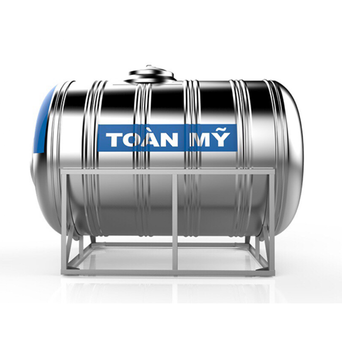 Bồn nước Toàn Mỹ nằm Ngang 1000 Lít (đã bao gồm chân)-2614
