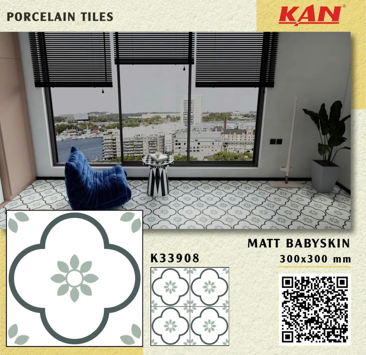 Gạch 0044.5122 Gạch Lát Nền 30x30cm  30x30cm
