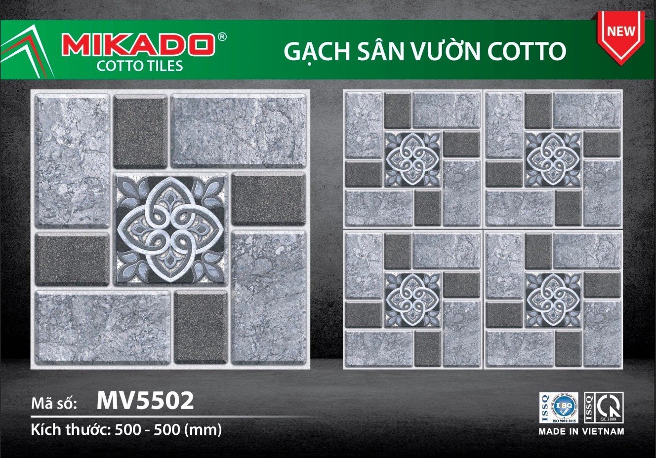 Gạch lát nền 50x50cm MIKADO-1702
