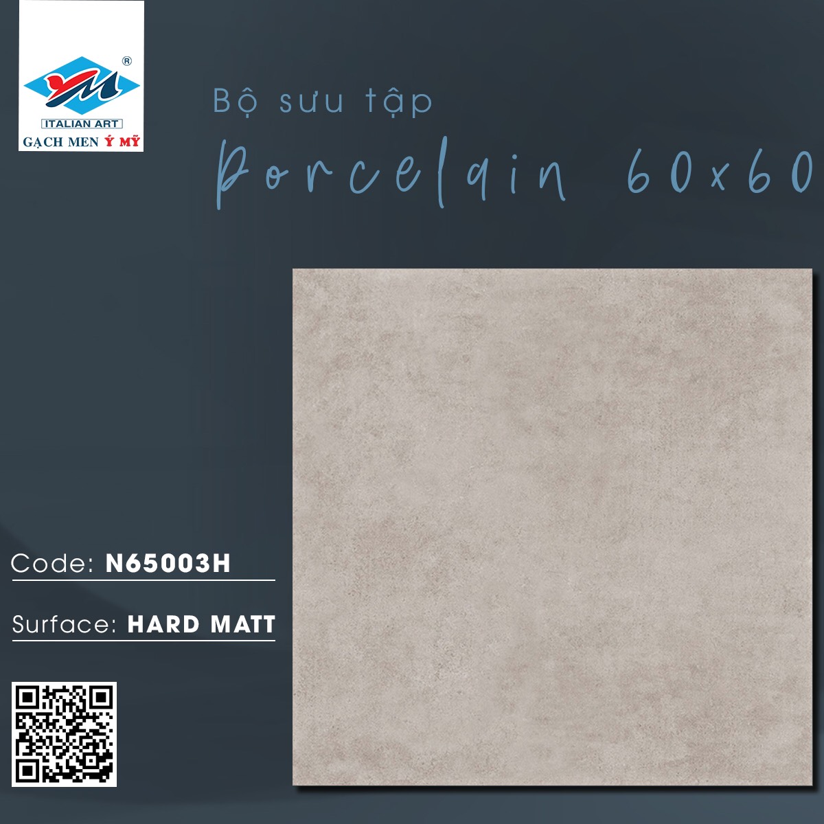 Gạch lát nền 60x60cm Ý MỸ -1726