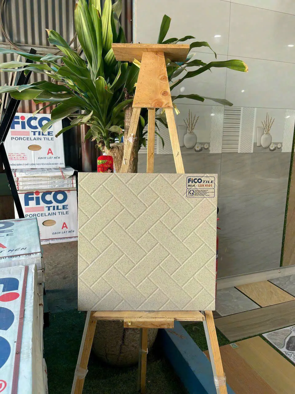 Gạch 0055.3972 Gạch lát nền fico 40x40cm Fico 40x40cm