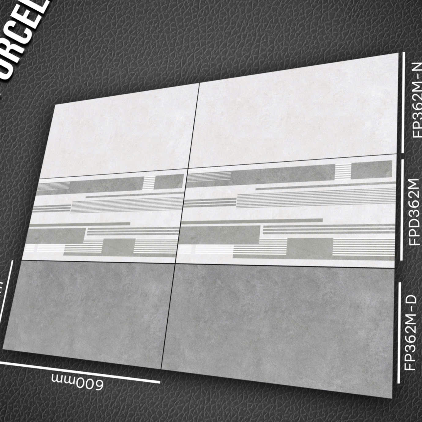 Gạch ốp lát 30x60cm Fico (đậm)-4273