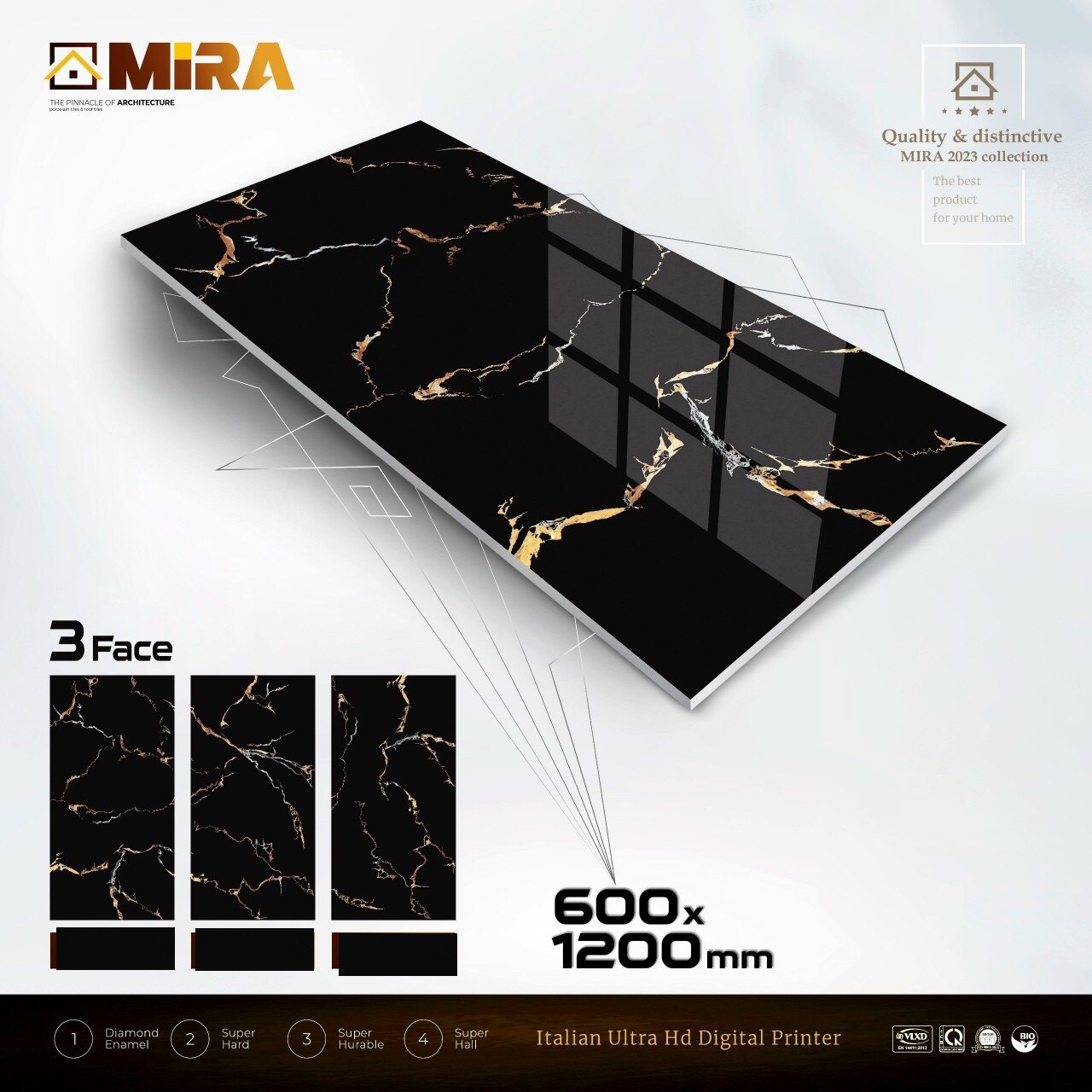 Gạch ốp lát 60x120cm Mira-2070