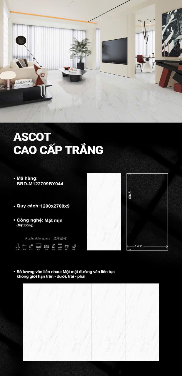 Gạch ốp lát khổ lớn 1200x2700mm-4255