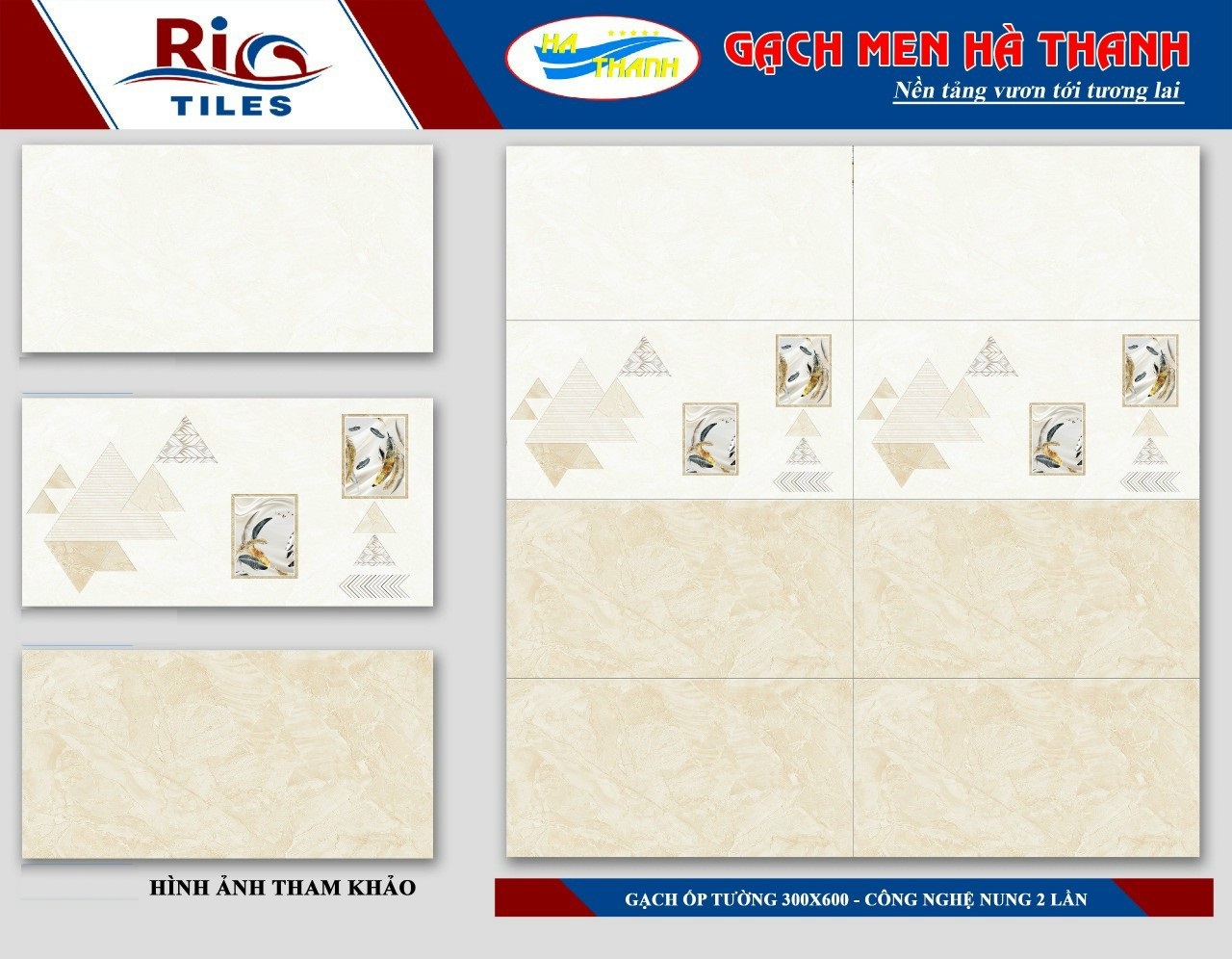 Gạch ốp tường 30x60 HÀ THANH -1974