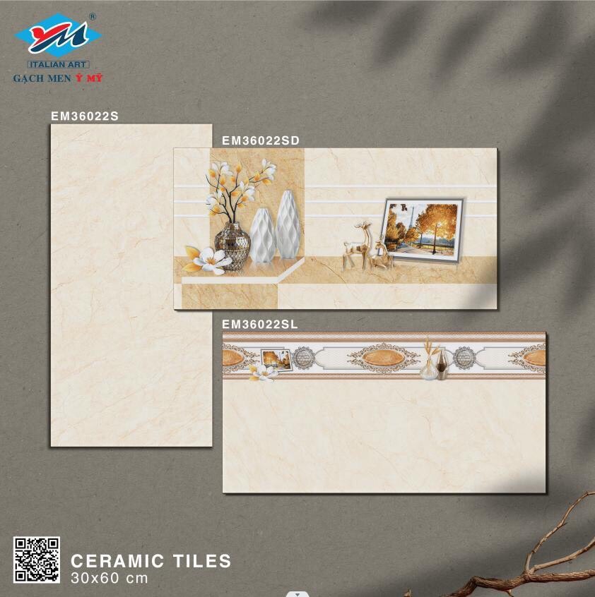 Gạch ốp tường 30x60 Ý MỸ-1788