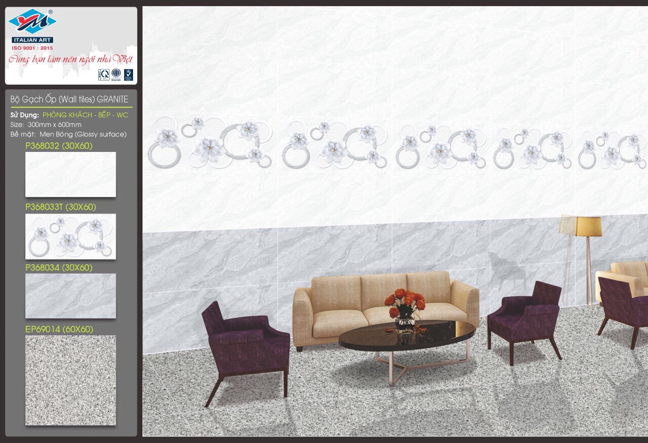Gạch ốp tường 30x60 Ý MỸ-1389