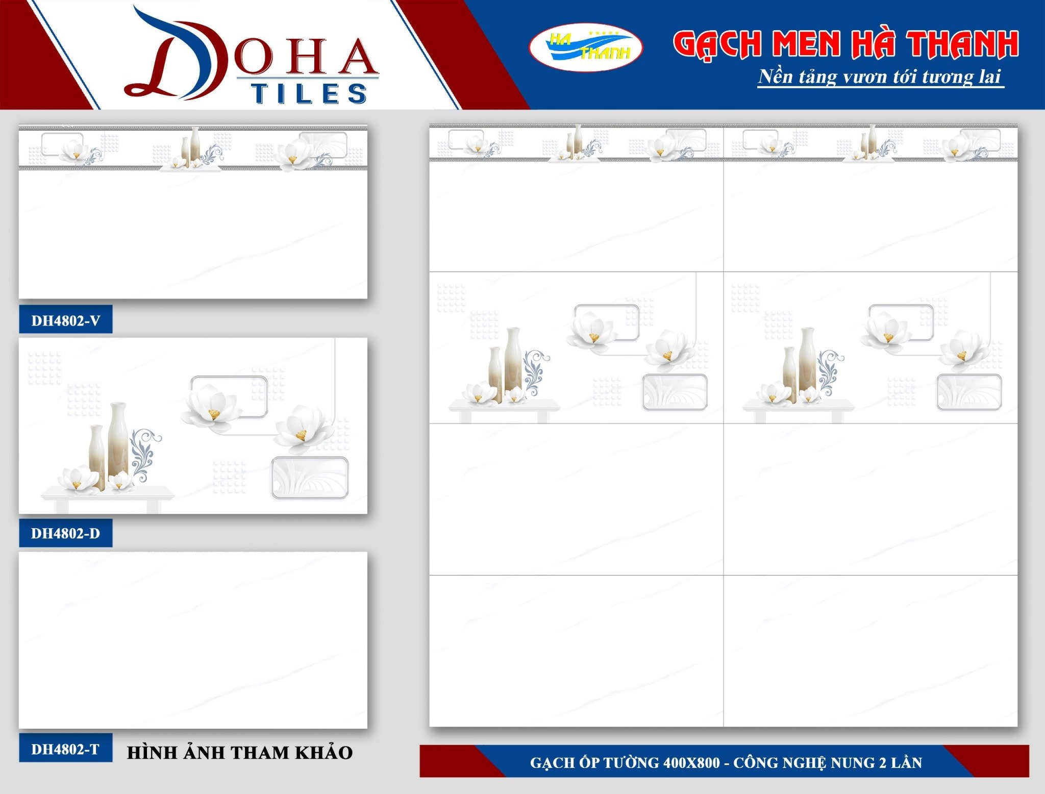 Gạch ốp tường 40x80cm HÀ THANH-1375