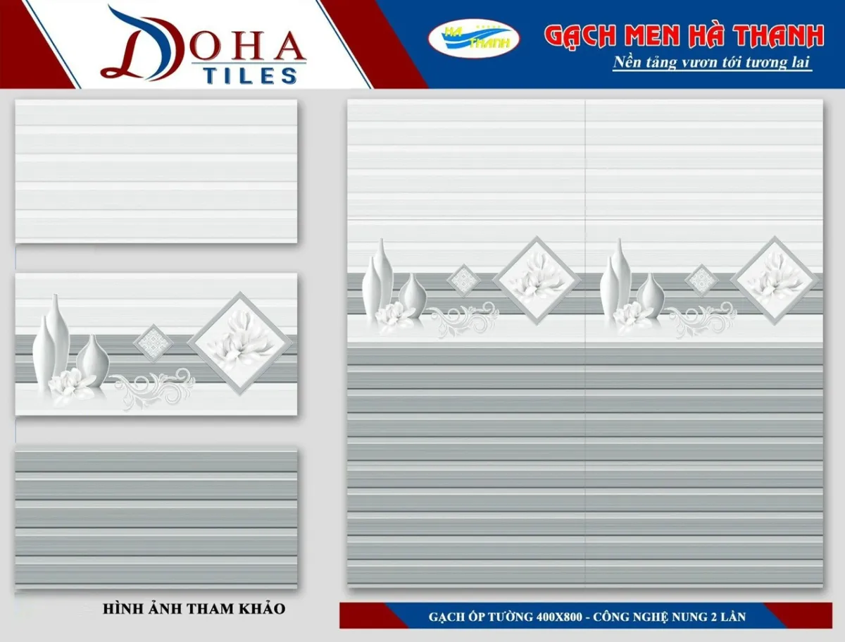 Gạch 0109.1376 Gạch ốp tường 40x80cm HÀ THANH Hà Thanh 40x80cm