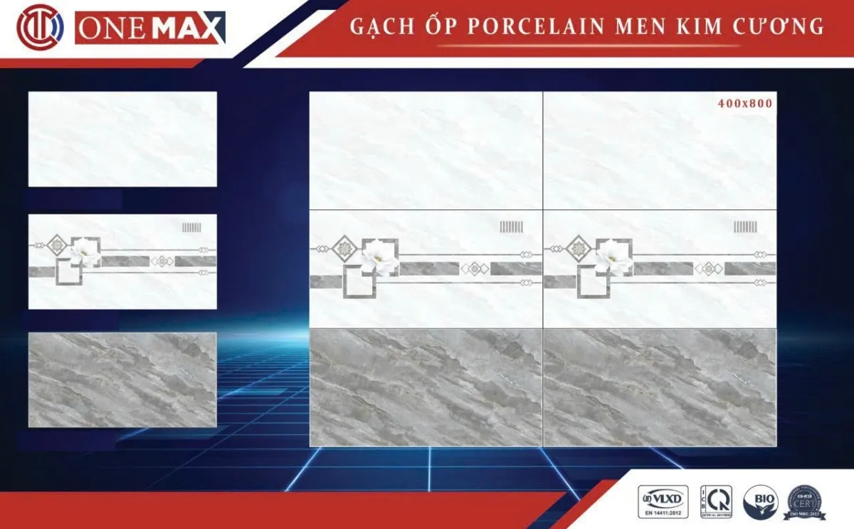 Gạch 0091.2243 Gạch ốp tường 40x80cm Onemax OneMax 40x80cm