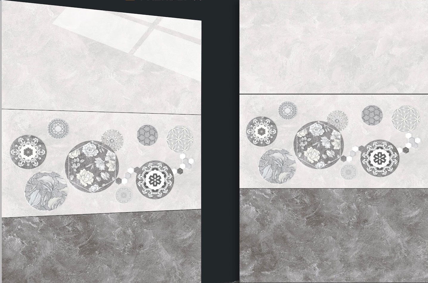 Gạch ốp tường ROYAL 40x80cm-389