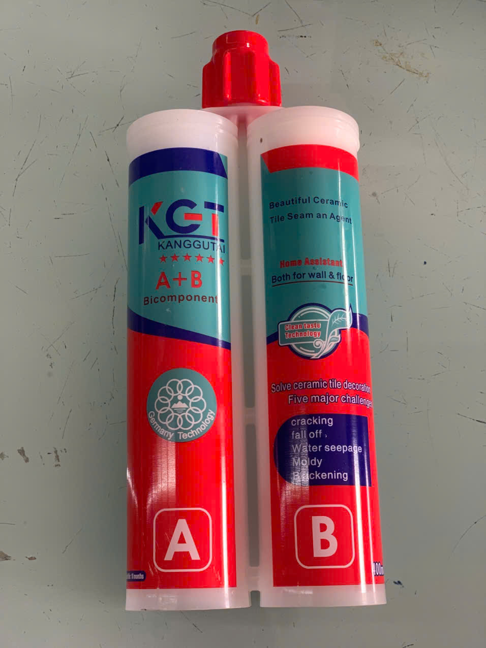 Keo Chà Ron Trắng Sứ A+B KGT-3491