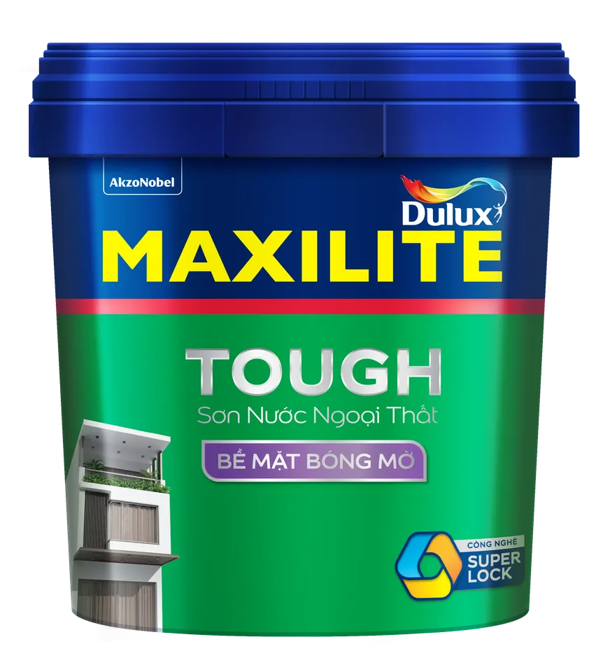 Sơn Maxilite Touch Ngoại Thất Bóng mờ 28CB 15 Lít-2438