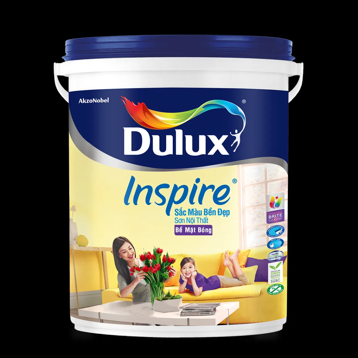Sơn nước Dulux Inspire nội thất bóng 39AB 18 Lít-2506