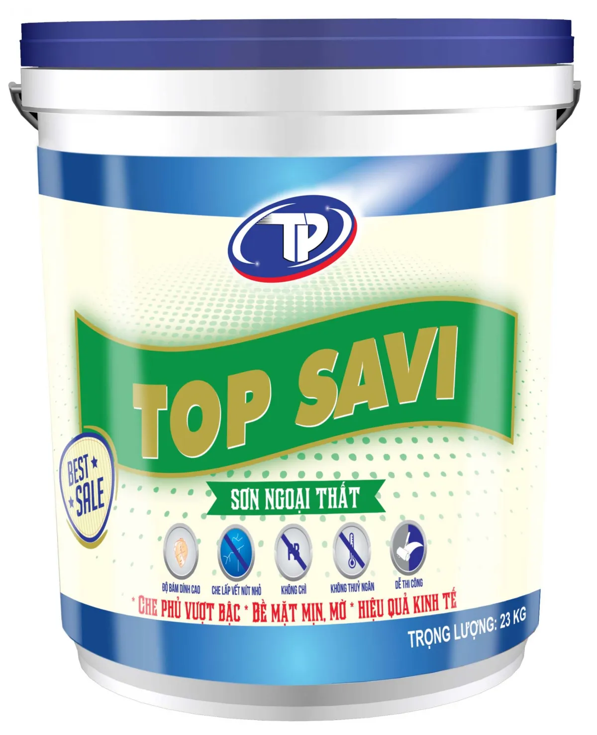 Sơn TOP SAVI ngoại thất 1 Lít-5612