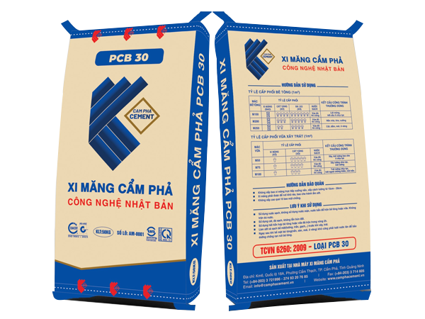 Xi măng Cẩm Phả PCB 40, 50kg-2608
