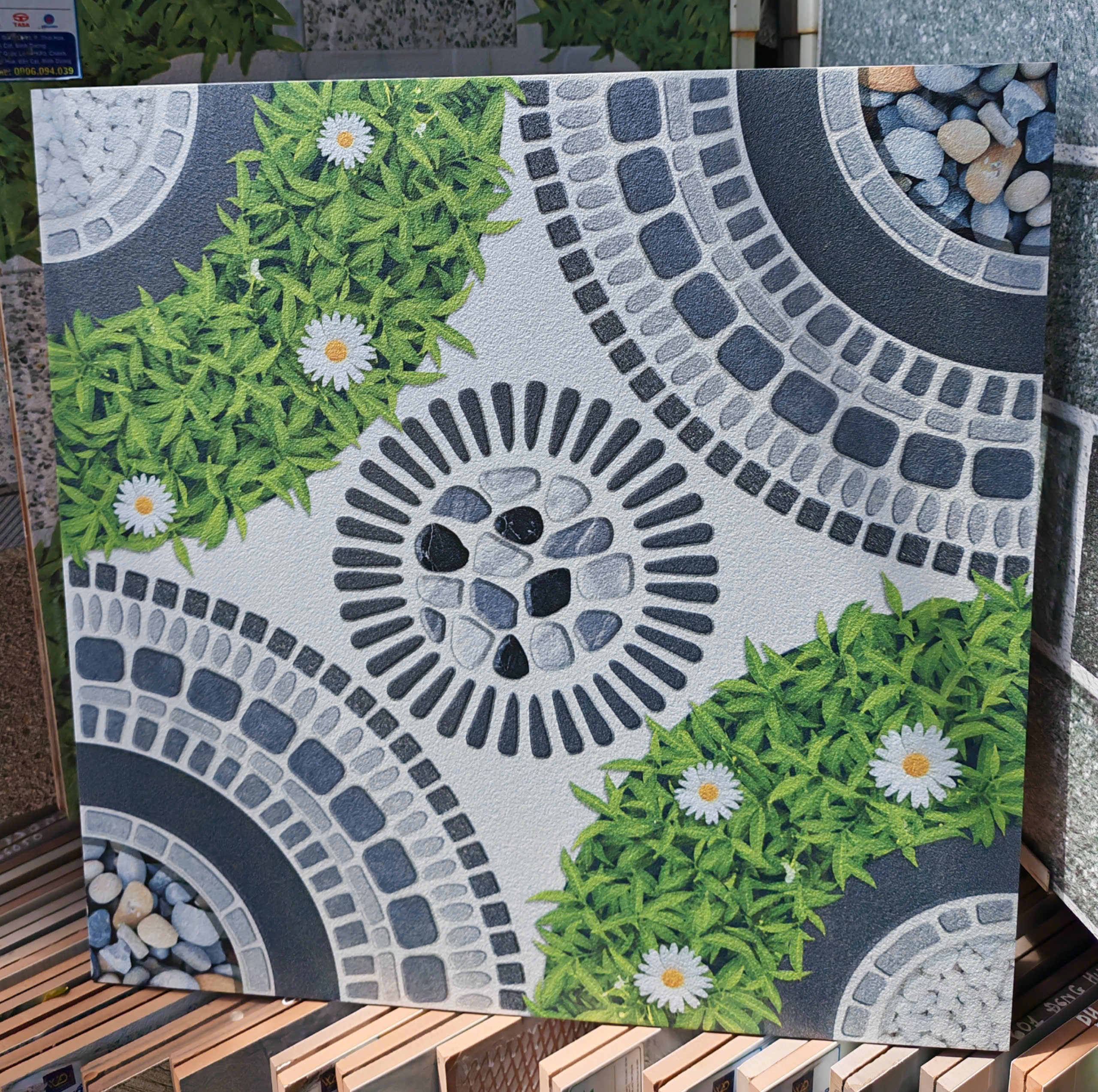 Gạch sân vườn 50x50cm -4395