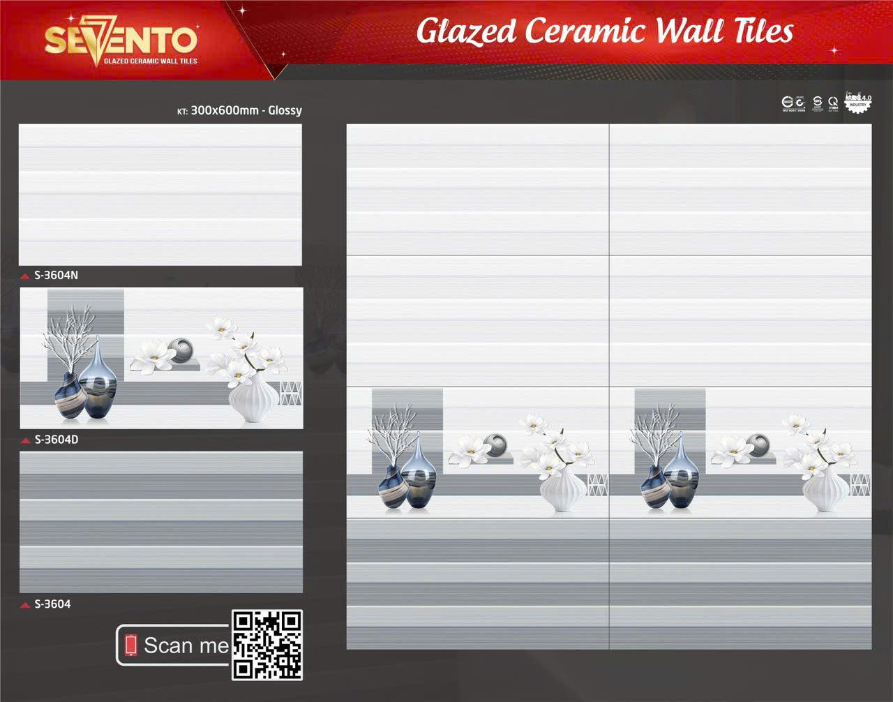 Gạch Ốp Tường 30x60cm-4460