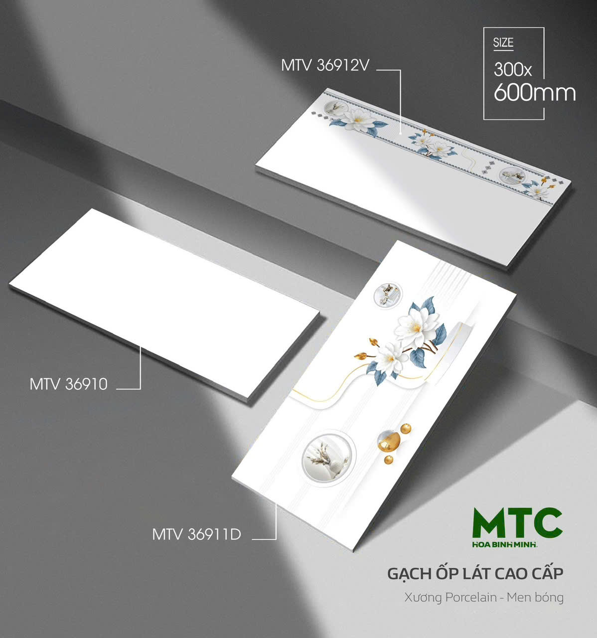 Gạch Ốp Tường 30x60cm HBM 36910-4643