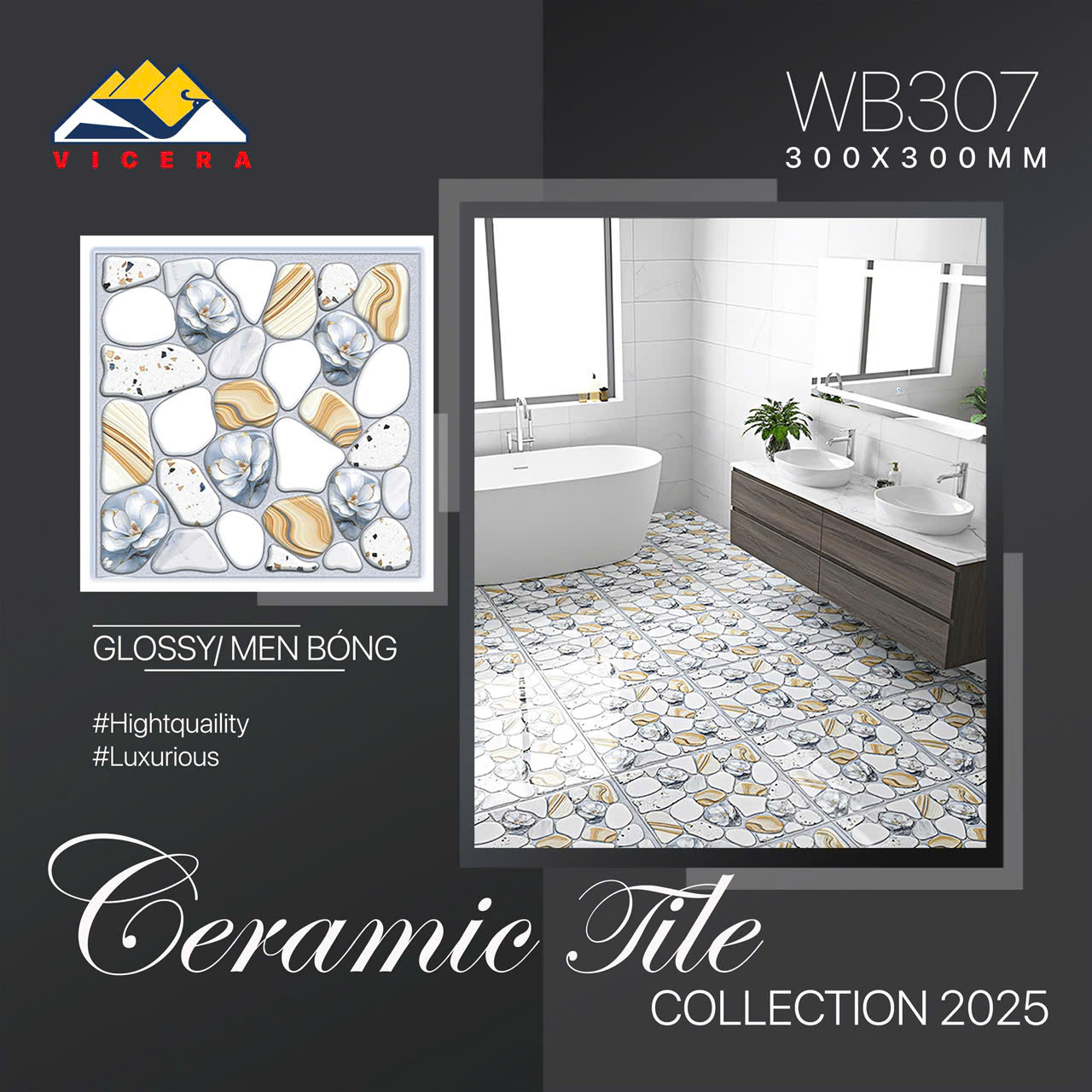 Gạch Lát Nền 30x30cm 307-4884